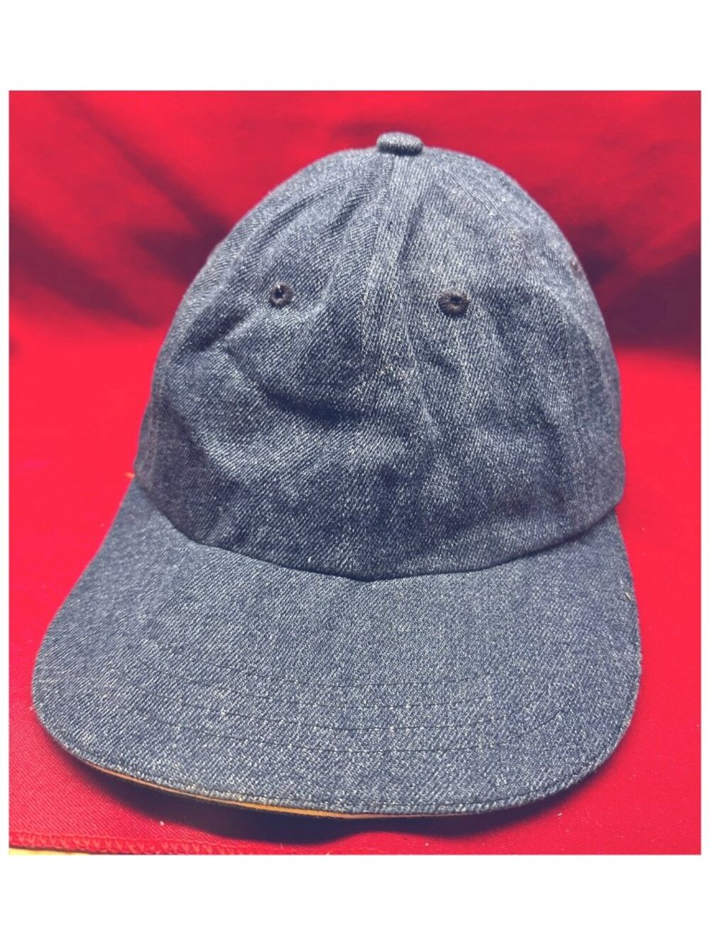 Faded GLory Blue Denim Cap Hat Adult One Size